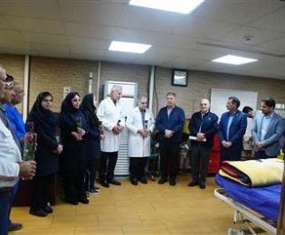 دیدار مدیرعامل نفت و گاز مارون با کادر درمان به مناسبت روز پرستار