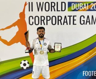 فوتبالیست نیشکری به عنوان بهترین بازیکن مسابقات جهانی فوتبال کارگری انتخاب شد