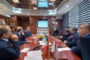 جلسه بازنگری جهت‌ گیری استراتژیک شرکت فولاد اکسین خوزستان برگزار شد