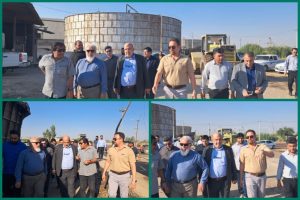 مدیرعامل توسعه نیشکر از روند تولید در هفت‌تپه بازدید کرد