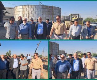 مدیرعامل توسعه نیشکر از روند تولید در هفت‌تپه بازدید کرد