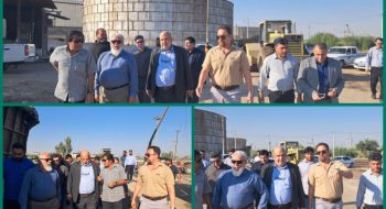 مدیرعامل توسعه نیشکر از روند تولید در هفت‌تپه بازدید کرد