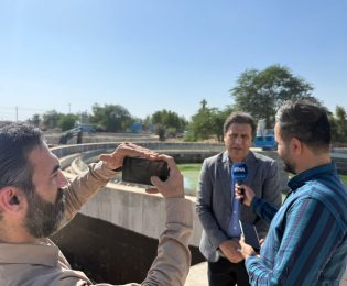 تصفیه خانه فاضلاب غرب اهواز به پیشرفت ۷۲ درصدی رسید؛ امید تازه برای کارون