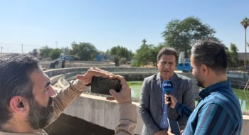 تصفیه خانه فاضلاب غرب اهواز به پیشرفت ۷۲ درصدی رسید؛ امید تازه برای کارون