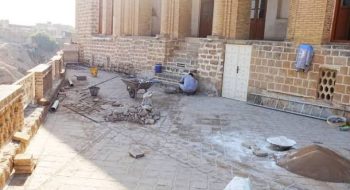 بخش‌هایی از خانه تاریخی مرعشی شوشتر مرمت شد