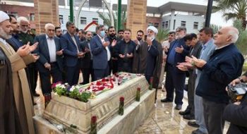 برگزاری نخستین سالگرد خاکسپاری شهید گمنام در نفت و گاز مارون