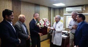 دیدار مدیر عامل نفت و گاز مارون با كادر درمان