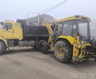 پاکسازی و نخاله برداری کوی مشعلی توسط منطقه یک شهرداری اهواز