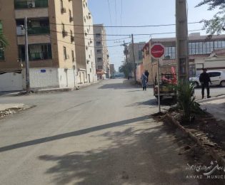 نصب علائم ترافیکی و هشداری در نقاط حادثه خیز منطقه 3