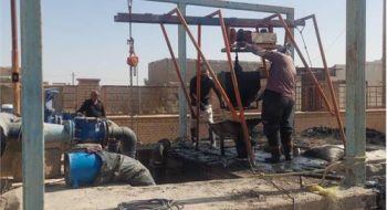 آمادگی آبفا آبادان برای بارندگی‌های پیش‌ِرو